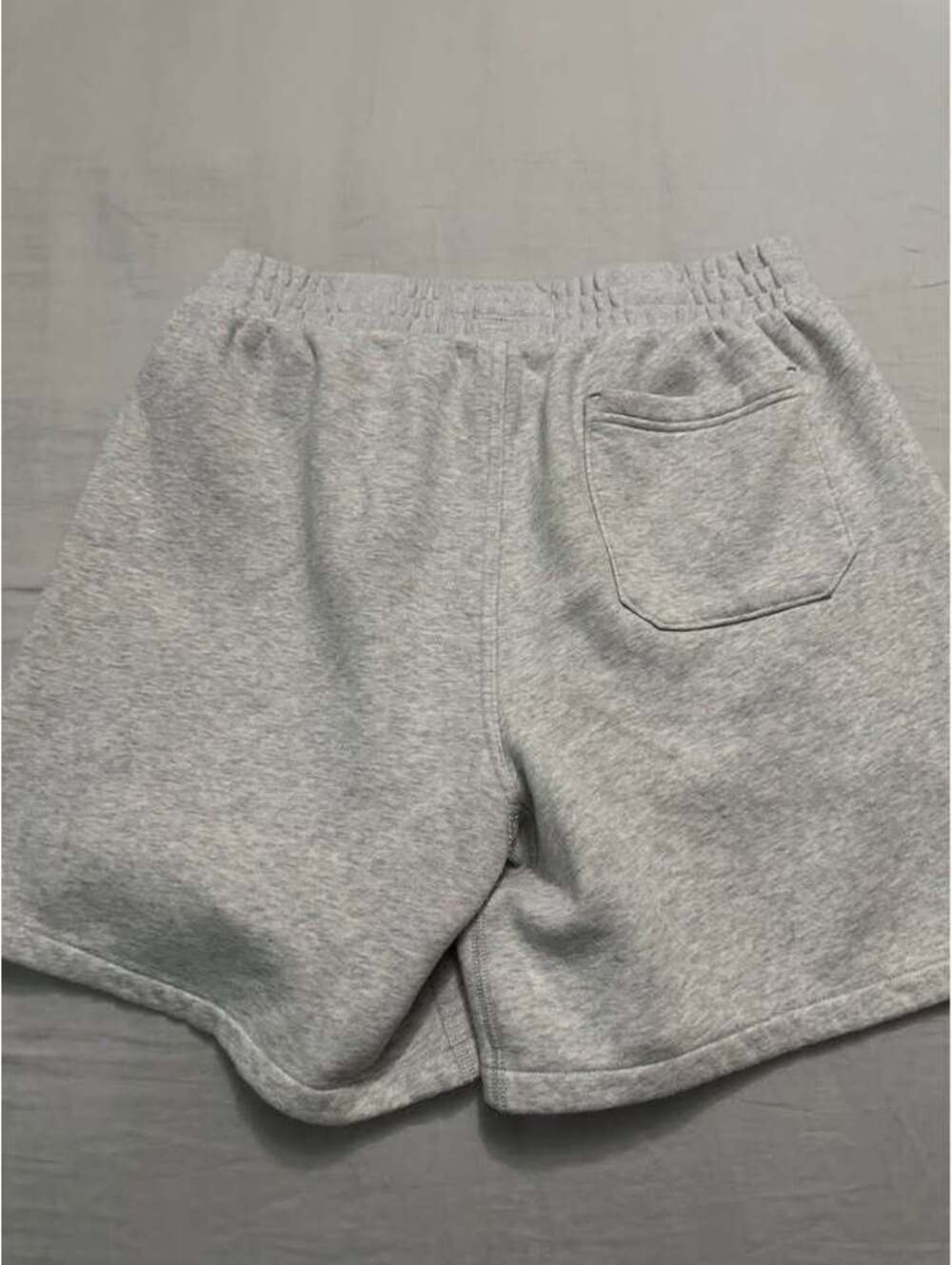 Abercrombie & Fitch Soft Essential Relaxed Grey Shorts Mens Medium - Picture 2 of 4